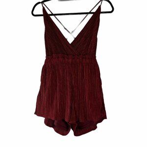NWT Evenuel Burgundy Tank Top M